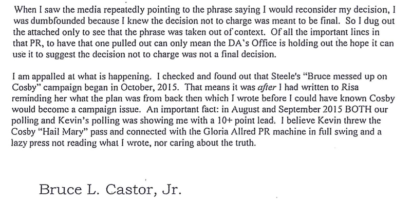 Illustration for article titled Documents Show How Hard Ex-DA Bruce Castor Worked To Help Bill Cosby Avoid Charges